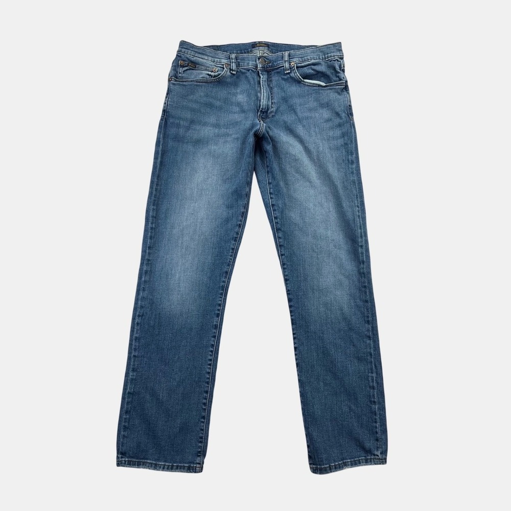 Polo Ralph Lauren Hampton Relaxed Straight *34x34 Stretch Blue Jeans Classic